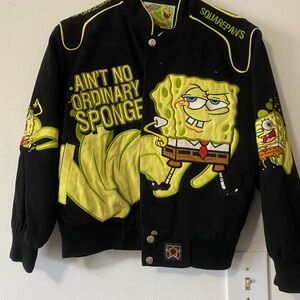 Vintage JH Design SpongeBob SquarePants Kids Bomber jacket